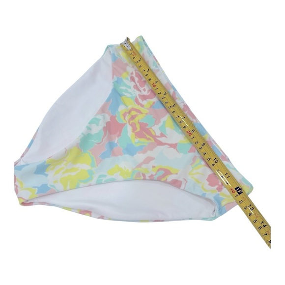 Victoria's Secret White Camo Floral Push Up Swim Bikini Top and Bottom sz S 34 C - Picture 11 of 14